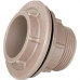 Adaptador  C/Flange Pvc Plastilit 3/4 Marrom - Kit C/10 Unidades