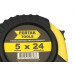 Trena 5Mt Emborrachado 24Mm Amarelo Fertak