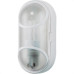 Luminaria Tartaruga Pvc Radial Branco Curvada