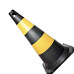 Cone Amarelo/Preto 75Cm Fortline