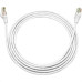 Fio Cabo Rede Patch Cord Branco Rj45 05Mt