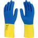 Luva Imbat Neoprex Amarelo/Azul 08-M