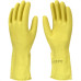 Luva Imbat Latex Forrada Amarelo 07-P - Kit C/12 Unidades