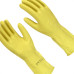 Luva Imbat Latex Forrada Amarelo 07-P - Kit C/12 Unidades