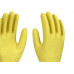 Luva Imbat Latex Forrada Amarelo 07-P - Kit C/12 Unidades