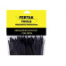 Abracadeira Nylon Fertak 7,6X350 Preto C/50