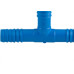 Tee Interno Reboucas Triplo 3/4 Azul - Kit C/25 Unidades