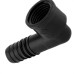 Cotovelo Reboucas Interno L/R 3/4 Preto - Kit C/25 Unidades