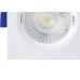 Spot Emb.06W Led 3000K Quadr Blumenau Branco