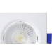 Spot Emb.08W Led 6500K Quadr Blumenau Branco