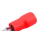 Terminal Pre-Isol Macho 0,5-1,5 Vermelho Penzel - Kit C/100 Unidades