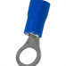 Terminal Pre-Isol Olhal 1,5-2,5 Azul F3,7 - Kit C/100 Unidades