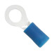 Terminal Pre-Isol Olhal 1,5-2,5 Azul F6,4 - Kit C/100 Unidades