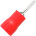 Terminal Pre-Isol Pino 0,5-1,5 Vermelho 12Mmpenzel - Kit C/100 Unidades