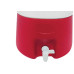 Garrafao P/Agua 8L Vermelho C/Torneira Thermofort