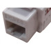 Conector Femea Keystone Cat06 Branco - Kit C/10 Unidades