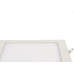 Luminaria Led Embutir Quadrada 18W 3000K 21,8Cm Blume