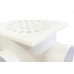 Caixa Sifonada Reboucas Quad.Branco 10X10X50 Branco