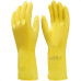 Luva Imbat Latex Verniz Silver Amarelo 08-M - Kit C/12 Unidades