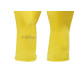 Luva Imbat Latex Verniz Silver Amarelo 08-M - Kit C/12 Unidades