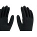 Luva Imbat Latex Forrada Preto 07-P - Kit C/12 Unidades