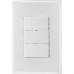 Conjunto Radial Ouro Branco 3 interruptores Simp 1809004