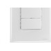 Conjunto Radial Ouro Branco 3 interruptores Simp 1809004