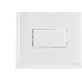 Conjunto Radial Ouro Branco 2 interruptores Paral 1809036