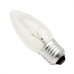 Lampada Vela Lisa Clara E27 40X127 Brasfort - Kit C/10 Unidades