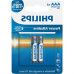 Pilha Alcalina Philips Palito Aaa2 C/2