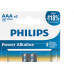 Pilha Alcalina Philips Palito Aaa2 C/2