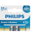 Pilha Alcalina Philips Peq Aa2 C/2