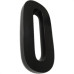 Numero 3D Pvc Deplasti 0 Preto 13Cm
