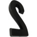 Numero 3D Pvc Deplasti 2 Preto 13Cm
