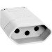 Pino Femea Perlex 2P+T 10A Branco 2043 - Kit C/10 Unidades