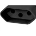 Pino Femea Perlex 2P+T 10A Preto 2043 - Kit C/10 Unidades