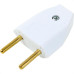 Pino Macho Perlex 2P 20A Branco 1046 - Kit C/10 Unidades