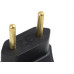 Pino Triang.Perlex 2P 10A Preto 2044 - Kit C/10 Unidades