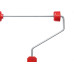 Garfo P/Rolo 23Cm C/Bucha Atlas 330/23Sr