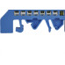 Barram Jng Neutro 12 Termimal Azul 15704 - Kit C/5 Unidades