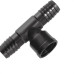 Tee Preto Amanco Interno   1/2'' 11810 - Kit C/25