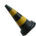 Cone Rigido Prosafety Plastico Preto/Amarelo 50Cm Wps1915