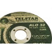 Disco De Corte Para Ferro Telstar 4.1/2 X 1/8 X 7/8 301207 - Kit C/10 