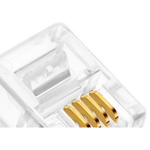 Conector Modular Rj11 (So Plug Jack)  606 - Kit C/20