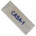 Placa Esmaltada Caiado 3X8 Casa 1 