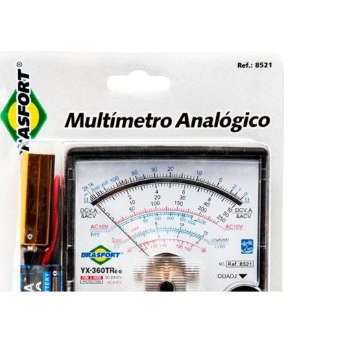 Multimetro Analogico Brasfort Profissional 8521