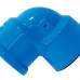 Viqua Azul Cotovelo Liso Rosca 20Mm X 1/2''  - Kit C/10 