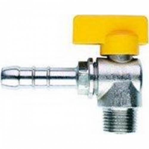 Registro Gas Esfera 1/2 Npt-Machox3/8'' Bico Macho 110