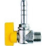 Registro Gas Esfera 1/2 Npt-Machox3/8'' Bico Macho 110