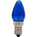 Lampada Chupeta Brasfort 07Wx127 Azul E14 8496 - Kit C/25 